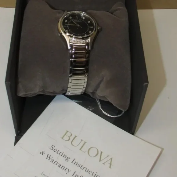 Bulova | Accessories | Brand New With Tags Diamond Bulova 